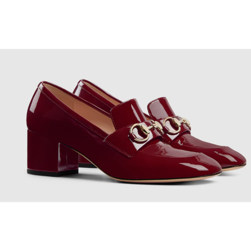 Damenpumps im Loafer-Stil mit Horsebit