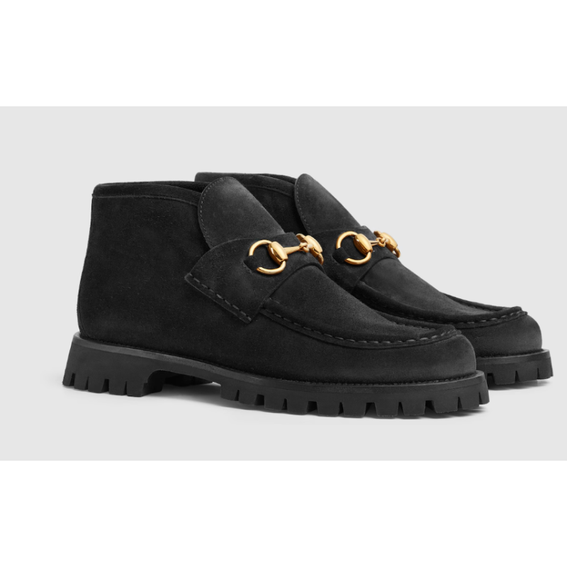 Damenstiefelette mit Horsebit