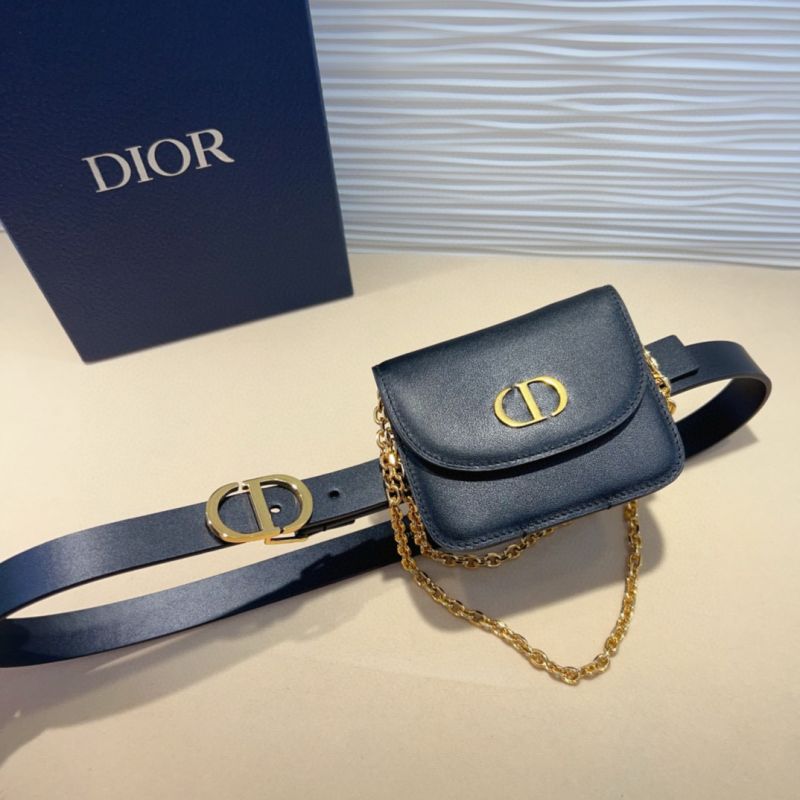 Dior dünner Gürtel 2.0cm mit Tasche 