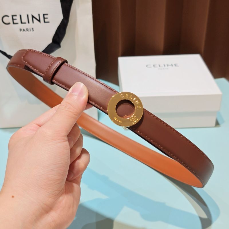 Celine Gürtel Disc Buckle Reversible 25mm  