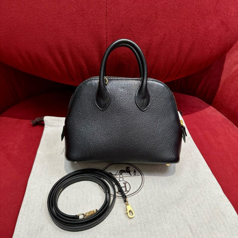 Hermes Mini-Tasche Bolide 1923-Black