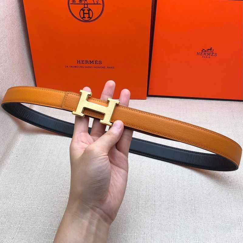 Hermes Reversible Belt 2.4cm