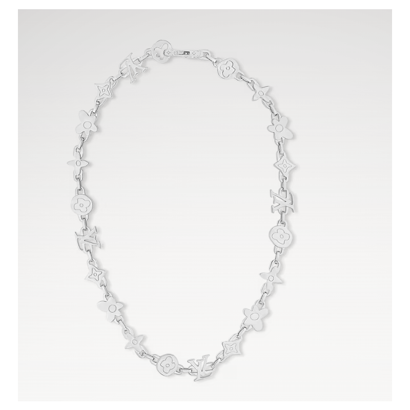 Monogram Craggy Necklace