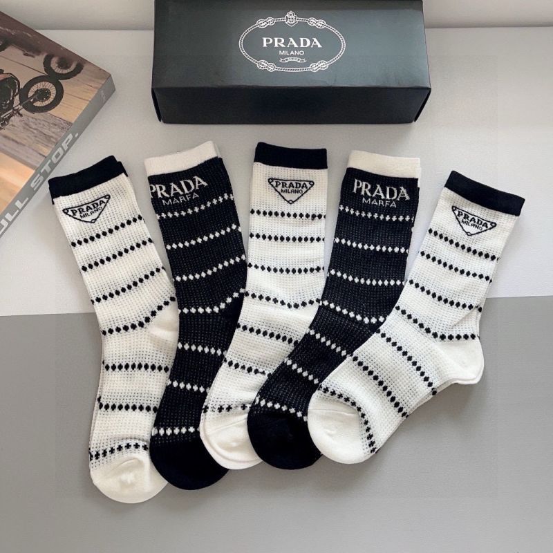 Prada socks ( 5 pairs)