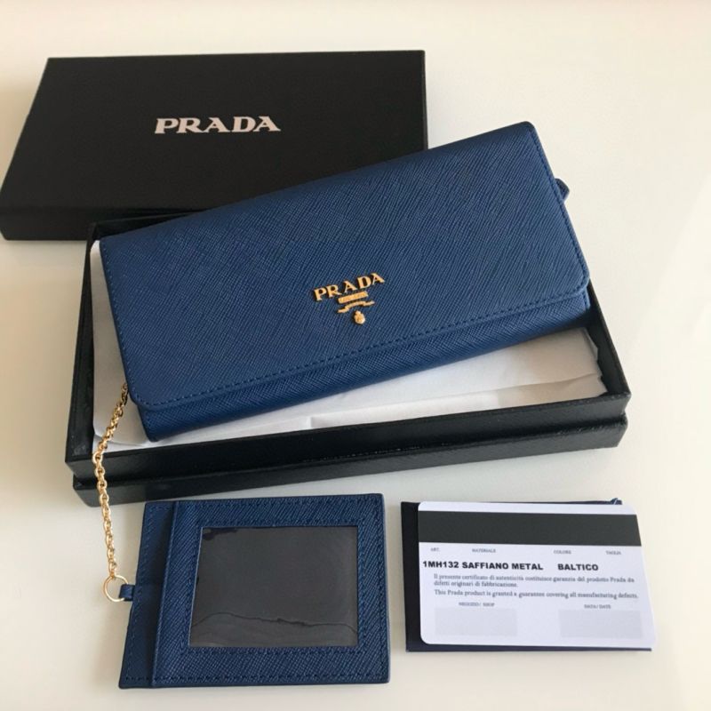 Prada Saffiano Long wallet 