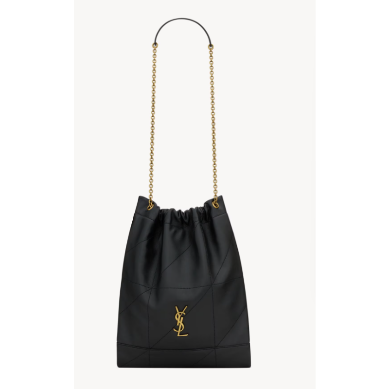 Saint Laurent Jamie Pochong in Lambskin-Brown