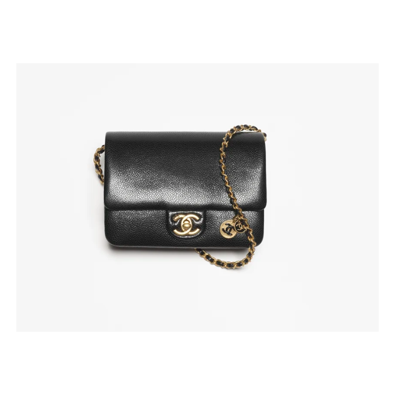 Chanel Flap Mini Bag-black